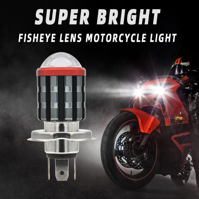 Moto led light bulb auto lighting system H4 led lamp mini size motorcycle lens lighting system accessories - Image 7
