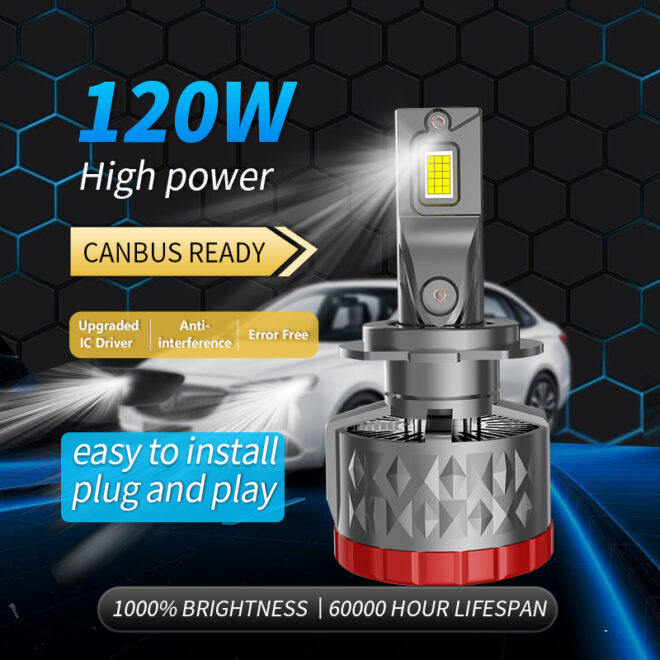Super bright Car led headlight bulb H4 auto lighting systems car accessories - Image 2