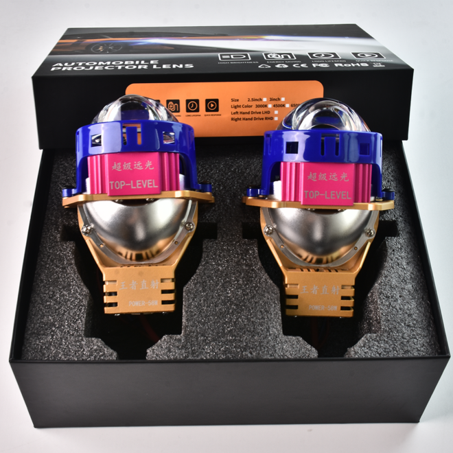 Infitary Z1d Double lens headlight 3.0inch car led headlight high/low beam H4 H7 light bi led projector - Image 6