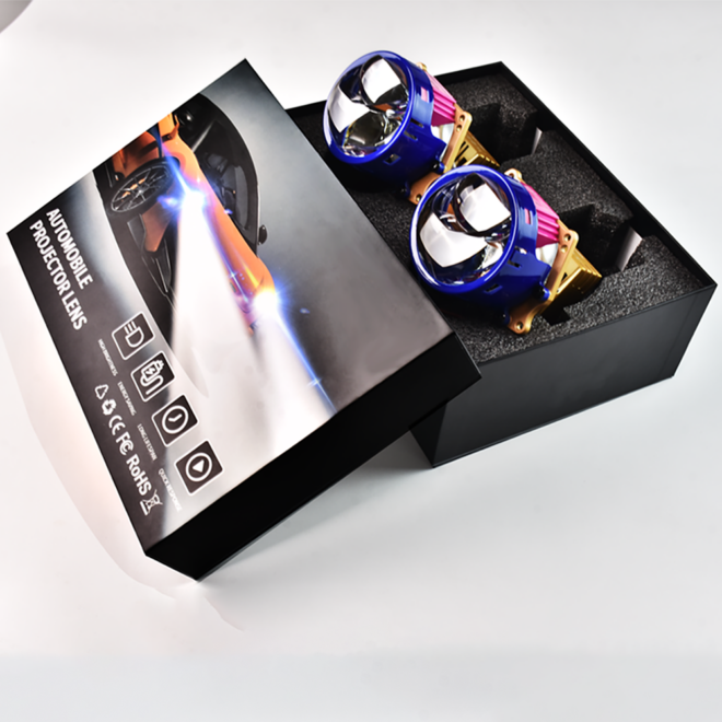 Infitary Z1d Double lens headlight 3.0inch car led headlight high/low beam H4 H7 light bi led projector - Image 5
