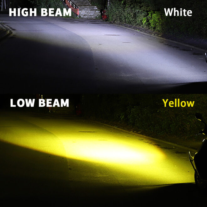 Moto led light bulb auto lighting system H4 led lamp mini size motorcycle lens lighting system accessories - Image 6