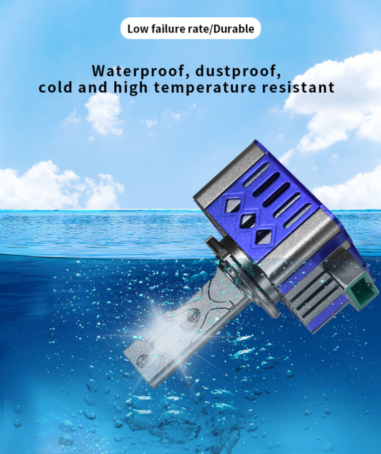 Double cooper tubes D3s led headlight bulb D1s D2s D5s D4s 110W top grade car light headlamp - Image 7