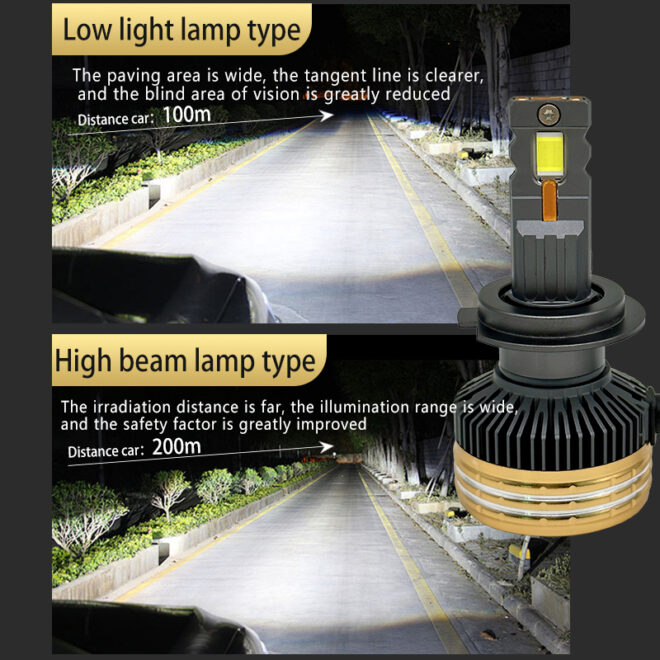 OEM/ODM wholesale  H4 led super bright 300W car accessories H7 H11 9005 9006 headlight bulb - Image 7