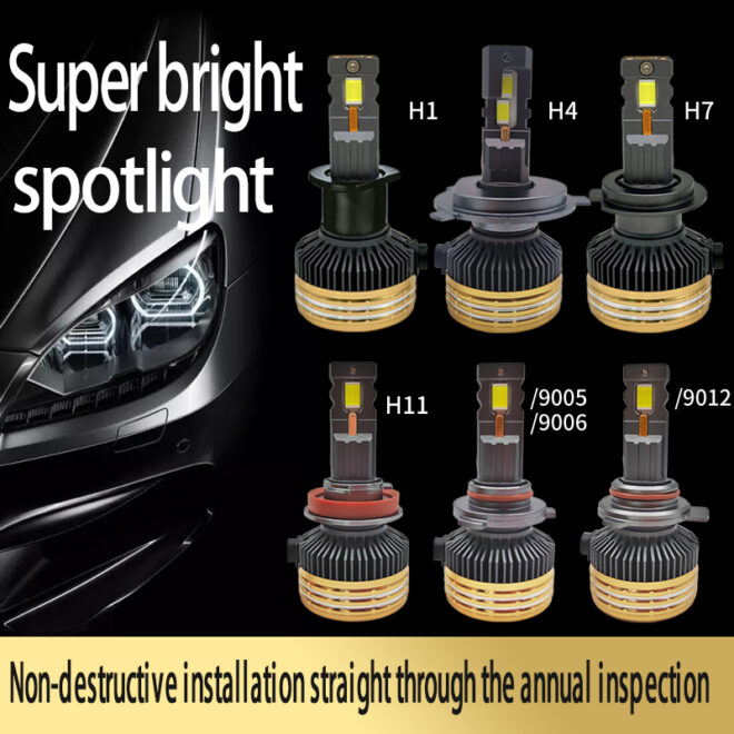 OEM/ODM wholesale  H4 led super bright 300W car accessories H7 H11 9005 9006 headlight bulb - Image 4