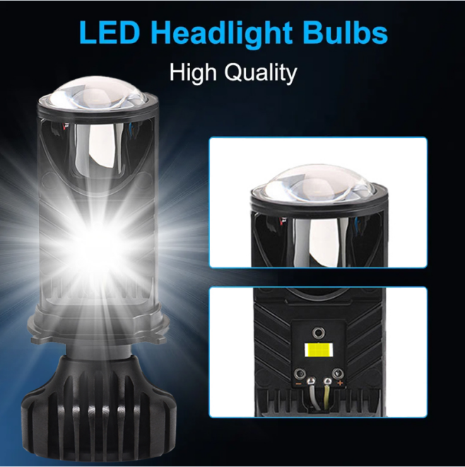 Infitary wholesale auto Y6 led headlight bulb motorcycle light H4 lens led light for motorcycle accessories - Image 3