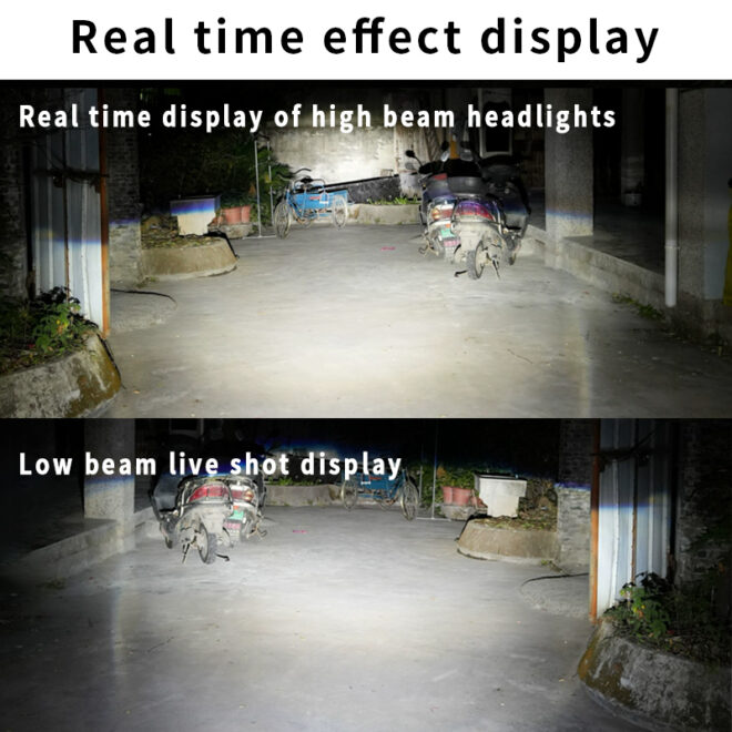 Infitary wholesale auto Y6 led headlight bulb motorcycle light H4 lens led light for motorcycle accessories - Image 8