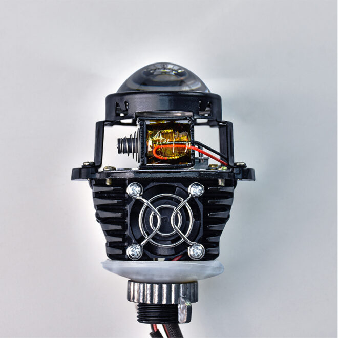New arrival 1.8inch car led headlight bulb Bi led projector fog light running light H4 H7 car light auto headlamp - Image 3